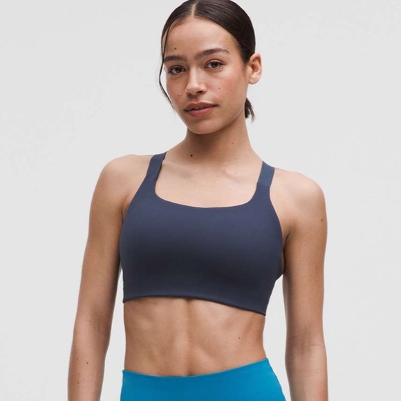 Lululemon Ultralu Square-Neck Workout Bra *medium support D/DD